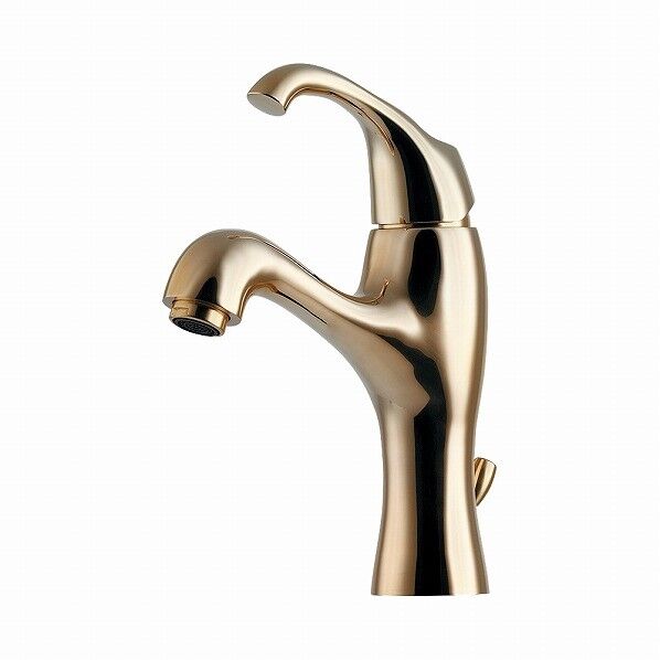 シングルレバー混合栓 クリアブラス  183-100K-CG 1点