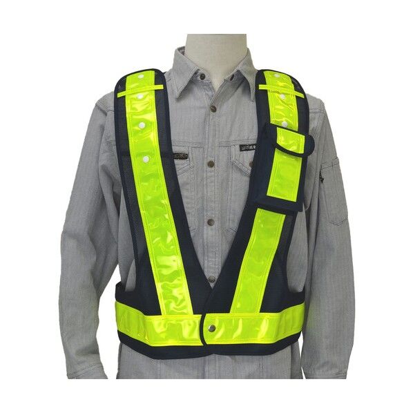 多機能ベストIU付（紺/黄） 3003000 1点