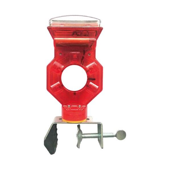 工事灯/単管取付アダプター付 赤LED