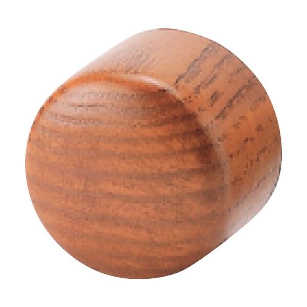  ECLE35 木製エンドキャップ Mブラウン 1136405 EL-91 1個...