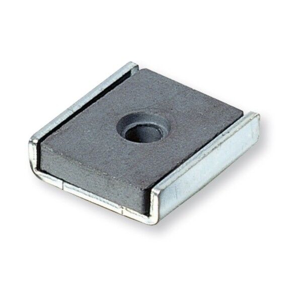 簡易型マグネットホルダ 角 25.5×23.5×6.5mm 25L 1点