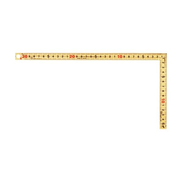 黄金曲尺 鳶 30cm 快段目盛 両同目 GDD-30CKD 1本...