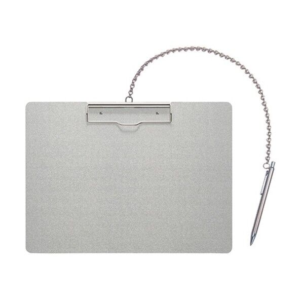 アルミバインダー チェーン付 横 A4