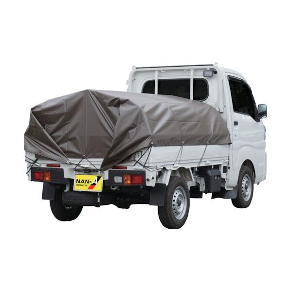 軽トラック幌フレーム PVCブラウン ブラウン KTHFSB20 1式