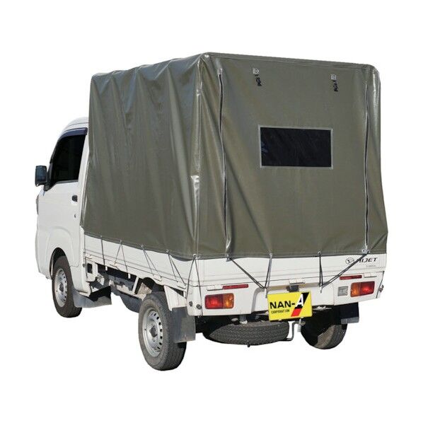 軽トラック用幌セット KH-7 OD オリーブドラブグリーン KHOROKH7OD 1式
