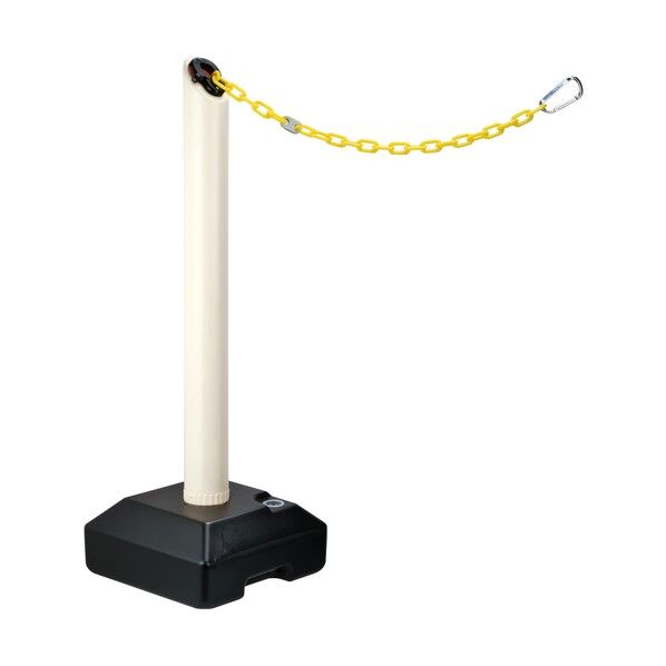 反射プラチェーン内蔵ポールバリネオ2 パールホワイト