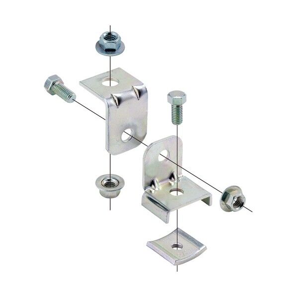 ダクター斜め支持金具 溶融亜鉛めっき Z-DHF-W4 1個...