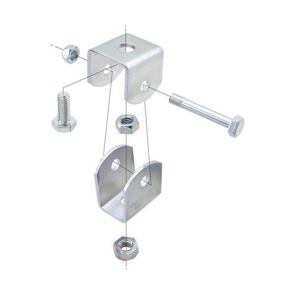 斜め吊り金具 溶融亜鉛めっき