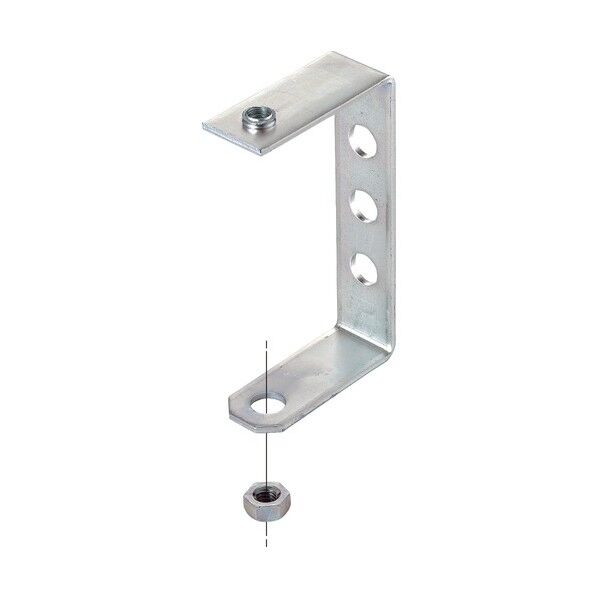 リップみぞ形鋼用吊り金具 RYF75H-W3 1個...