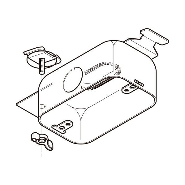 コンセントボックス 標準色塗装