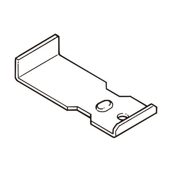交差支持金具用ズレ防止金具 標準色塗装