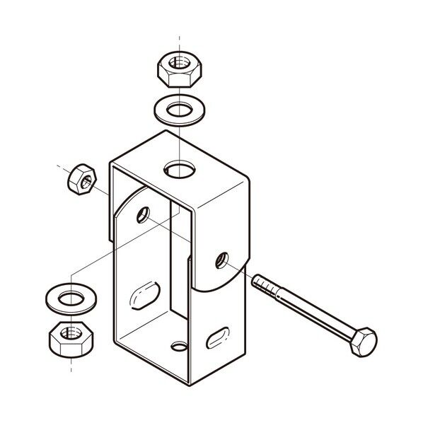 サスウェイ吊り金具 ステンレス S-DPY2-W3 1個...