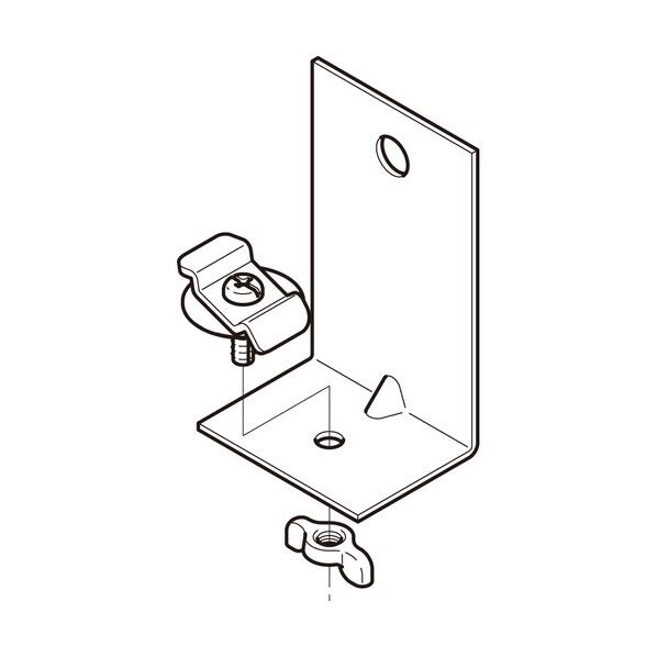  壁面用振れ止めエンドキャップ ECW3 1個...