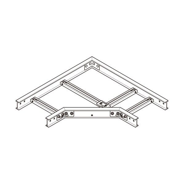 外直角L形分岐ラック 5FRLA20 1本...