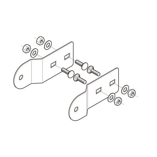 マルチ型接続金具 5FRFG2 2個組