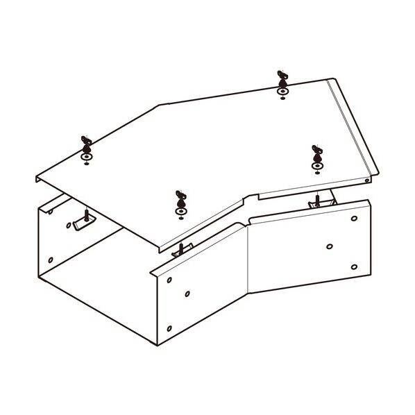 水平ベンドダクト 溶融亜鉛めっき