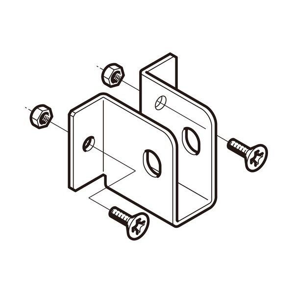 立上りケーブル支持桁受金具スーパーダイマ