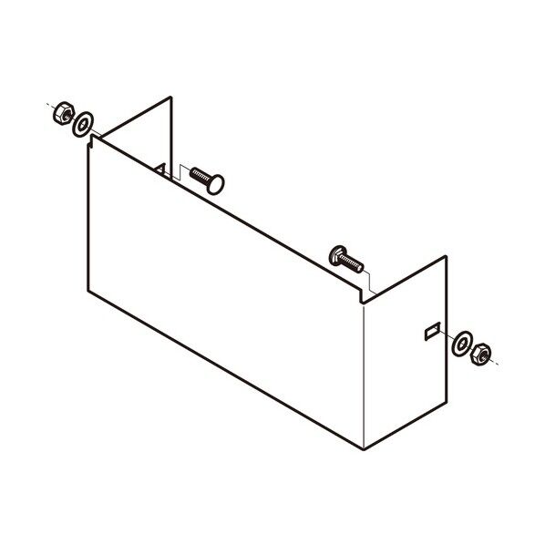 エンドキャップ 標準色塗装
