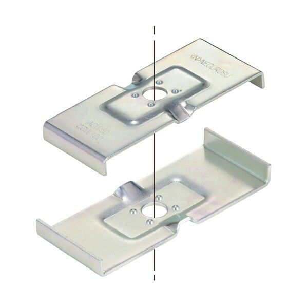 ダブル溝形鋼用金具