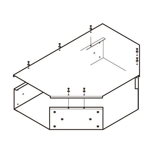 アルミダクトT形分岐