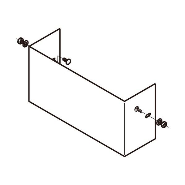 アルミダクト用エンドキャップ