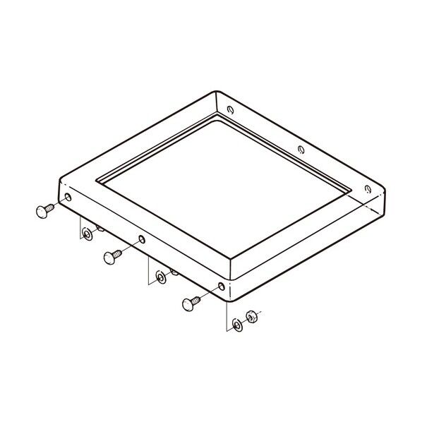 アルミダクト用支持架台
