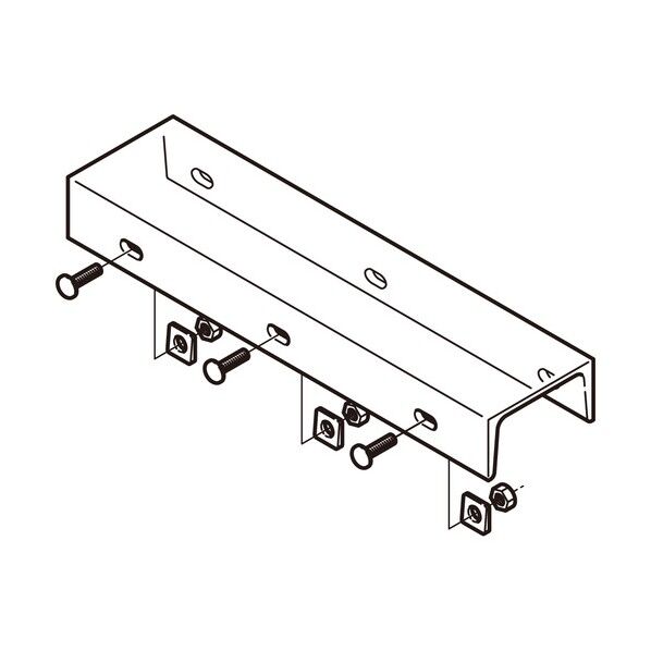 アルミダクト用支持架台
