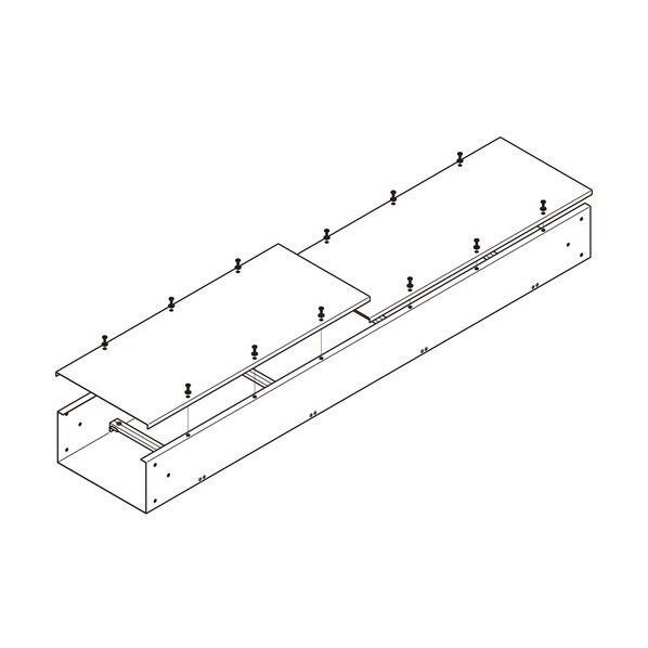 アルミダクト直線