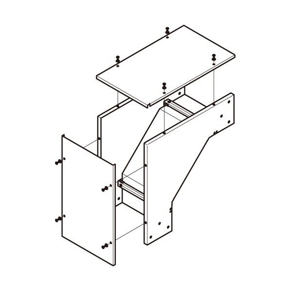 アルミダクト アウトサイド分岐
