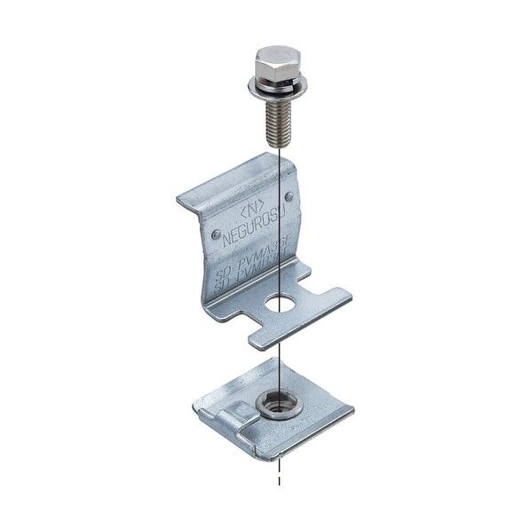 太陽電池端部固定金具 SD製