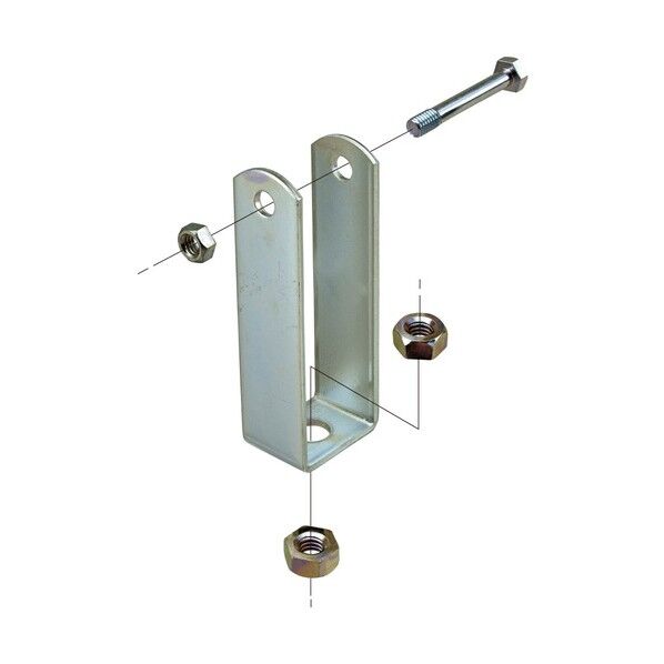 HB50用下部金具 溶融亜鉛