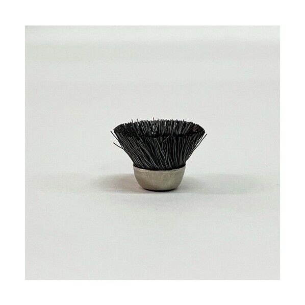 カップ型ブラシ 鉄波線