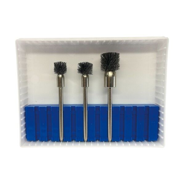 軸付エンド型ブラシ軸径(mm):3毛材:ナイロン