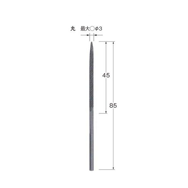 日本精密機械工作 レシプロ/ファイルユニット用コーティングヤスリ P3306 P3306 1本