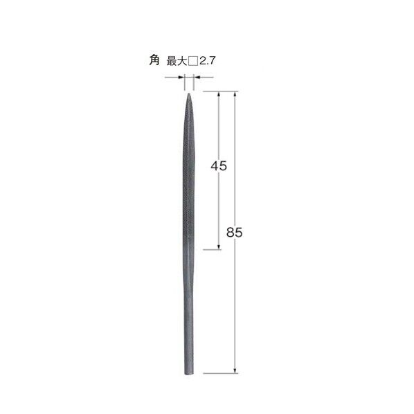 日本精密機械工作 レシプロ/ファイルユニット用ヤスリ P3402 P3402 1本