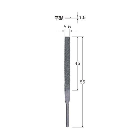 日本精密機械工作 レシプロ/ファイルユニット用ヤスリ P3101 P3101 1本