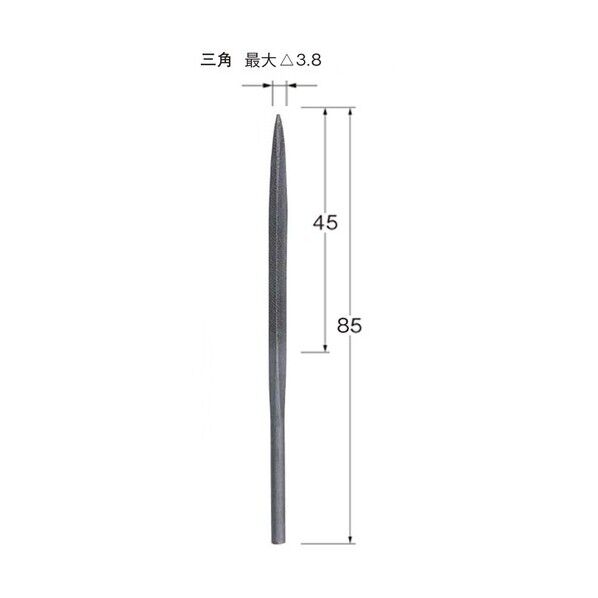 日本精密機械工作 レシプロ/ファイルユニット用ヤスリ P3502 P3502 1本