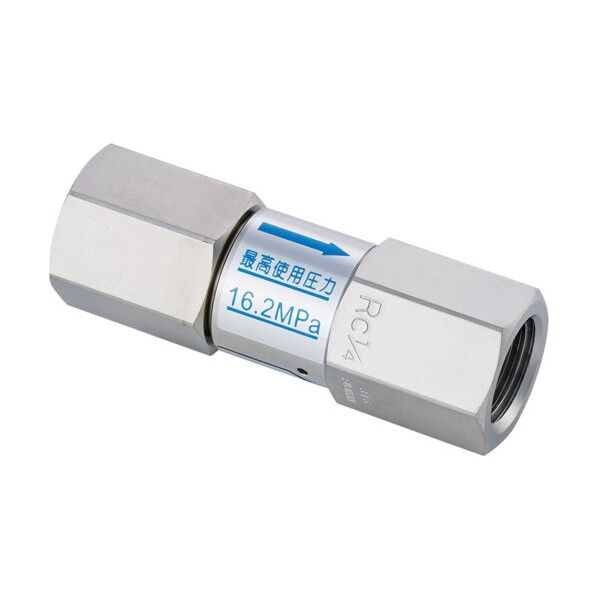 SUS鋼製ラインチャッキバルブ＿16．2MPa＿FUCL-115