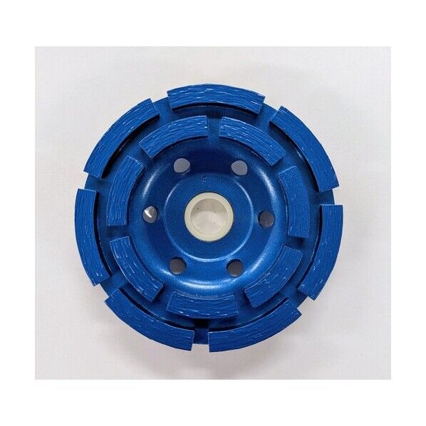 ハートフルジャパン HEART 一撃ダイヤモンドイール カップ ダブル 100mm No.5-0122 1個