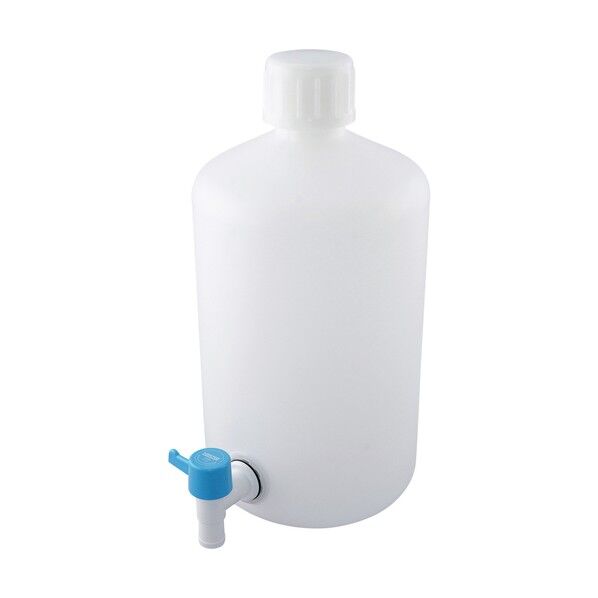 レバーコック付瓶 細口丸型