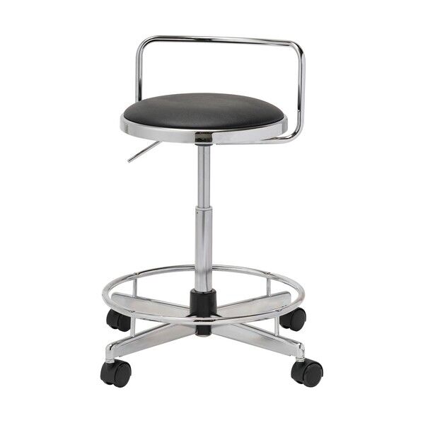 導電作業チェア 黒