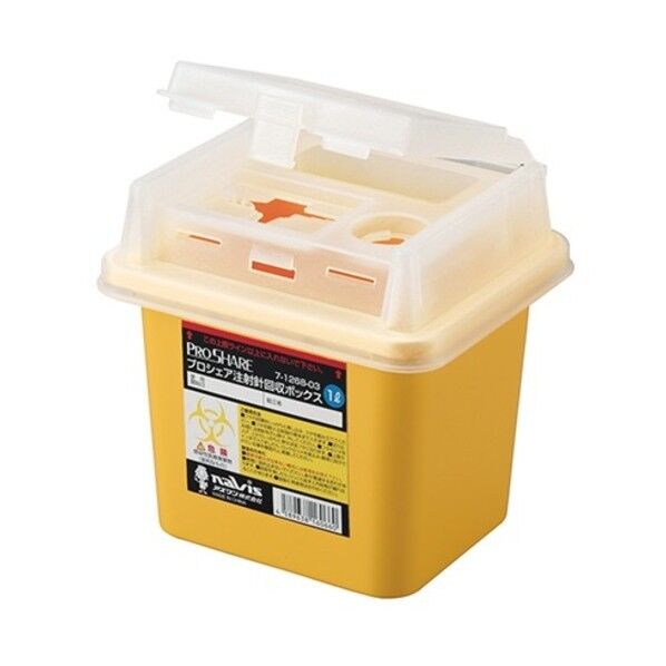 プロシェア注射針回収ボックス 7-1268-03 1個