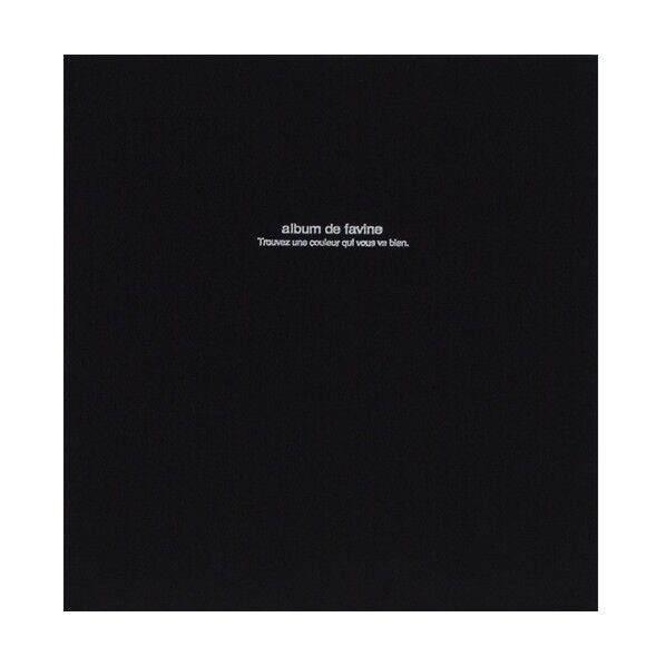 ドゥファビネ フエルアルバム L 100年台紙 ブラック 335×325×27mm H-LD-191-D 1冊