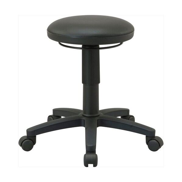 ラウンドレバーチェア ブラック RZR-104BK 1個