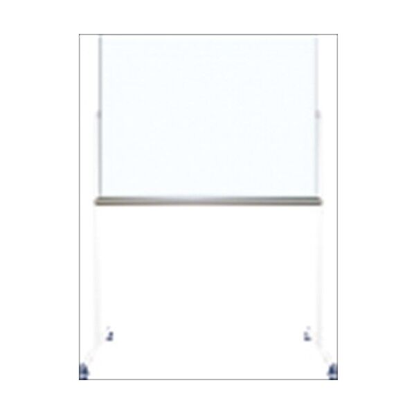 ホワイトボード 片面脚付 無地 1270mm×550mm×1820mm ホ-WF-UV34 1枚