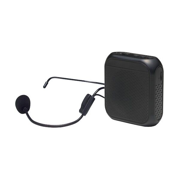 ナカバヤシ ポータブル拡声器 8W APK-03/BK 1個...