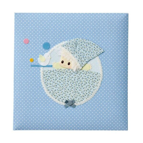 フエルアルバム 誕生用 L プラコート台紙 メリー ブルー ブルー A-LBP-3501-B 1点