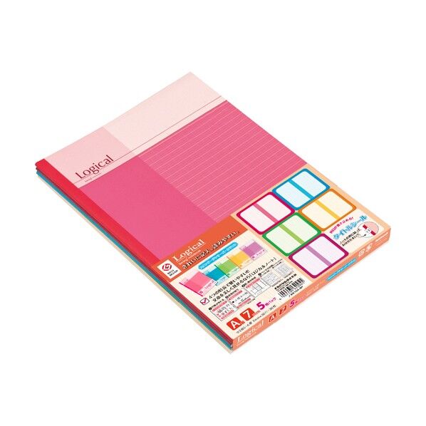 ナカバヤシ ロジカルB5/スタンダード/A罫/5冊パック ノ-B510A-5P 5冊