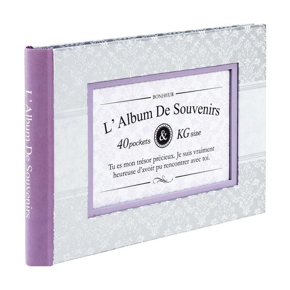 ウィンドウカバーアルバム エレガント バイオレット バイオレット ア-FTPW-104-V 1点