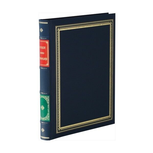 マジェスティ100年台紙ブック式アルバム 紺 紺 アH-MB-20-B 1点